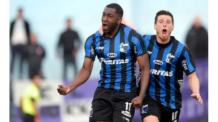 Gonzalo Carneiro con el Liverpool de Uruguay, su anterior equipo.