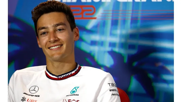 George Russell tundió a Checo Pérez tras el choque en el GP de Austria.