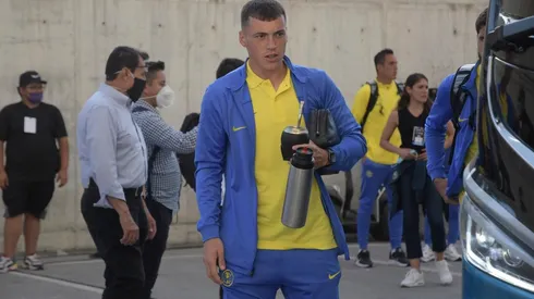 Federico Viñas previo a un partido del torneo Apertura 2022.