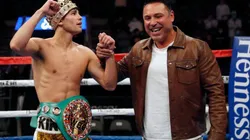 Óscar de la Hoya ubició a Ryan Garcia tras atacar a Canelo Álvarez