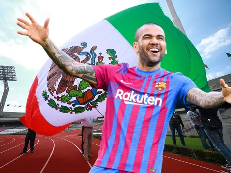 "Viva México". Dani Alves coquetea con Pumas UNAM