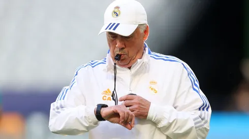 Real Madrid Training Session And Press Conference - UEFA Champions League Final 2021/22