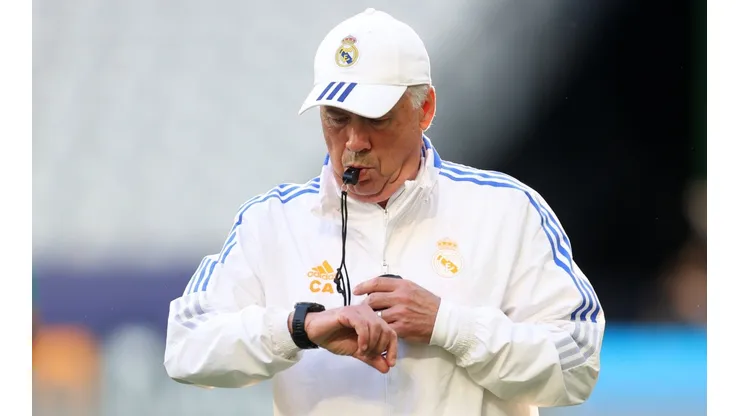 Real Madrid Training Session And Press Conference - UEFA Champions League Final 2021/22
