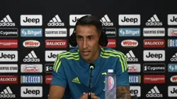 Ángel Di María ya piensa en el partido contra Chivas.