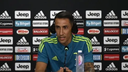 Ángel Di María ya piensa en el partido contra Chivas.