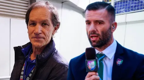 Emanuel Villa le tira a Jaime Ordiales por los refuerzos.