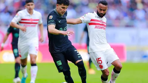 América contra Toluca en el torneo Clausura 2022.