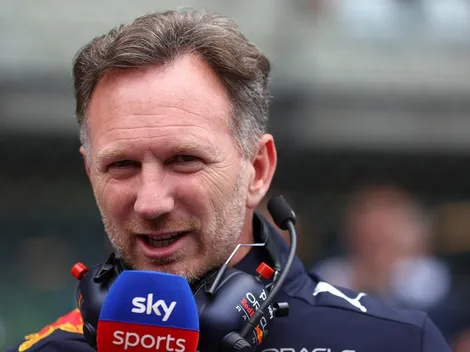 Horner defendió a Checo tras el choque y atacó a Mercedes