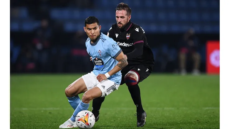 Orbelín Pineda no está en los planes del Celta de Vigo.