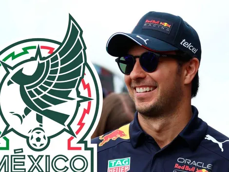 Un jugador de la Selección de México quiere ser amuleto para Checo Pérez