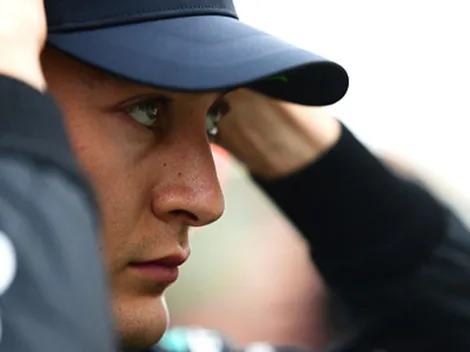 George Russell desmintió a Checo Pérez respecto a la maniobra que sacó al mexicano de carrera