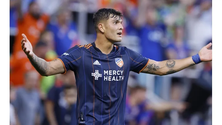 Brandon Vázquez acumula ocho goles en la temporada de la MLS.