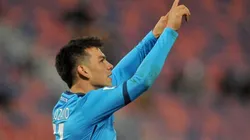 Chucky Lozano se reportó con el Napoli.