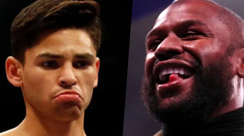 Mayweather tundió a Ryan Garcia.