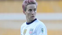 Rapinoe lució los colores de Tigres como un gesto de agradecimiento a su hospitalidad