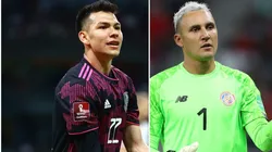 Chucky Lozano y Keylor Navas 2022