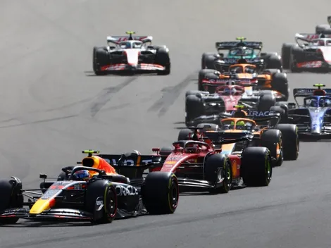 Checo Pérez, ¡de 17º a 2º en Silverstone!