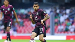 Orbelín Pineda inició los trabajos de pretemporada con el Celta de Vigo.