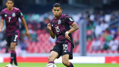 Orbelín Pineda inició los trabajos de pretemporada con el Celta de Vigo.