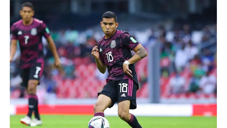Orbelín Pineda inició los trabajos de pretemporada con el Celta de Vigo.