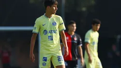 Jurgen Damm jugó 45 minutos con el América sub 20.