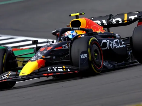 Checo es mesurado en las prácticas del GP de Gran Bretaña y así le fue