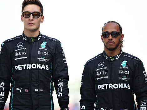 George Russell elogia a Lewis Hamilton: "Es como Nadal, Federer, Djokovic"