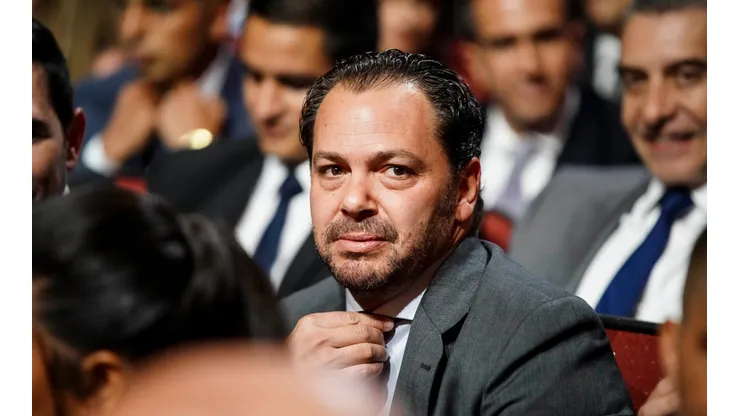 Santiago Baños en la entrega del Balón de Oro 2022.