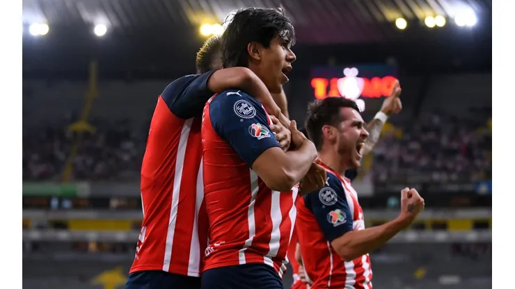 Guadalajara, Jalisco, 20 de marzo de 2022., durante el partido de la jornada 11 del torneo Grita Mexico Clausura 2022 de la Liga BBVA MX, entre los Rojinegros del Atlas y las Chivas Rayadas del Guadalajara, celebrado en el estadio Jalisco. Foto: Imago7/ Lorena Barba
