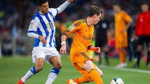 Carlos Vela con Real Sociedad y Gareth Bale con Real Madrid en la temporada 2013-14.