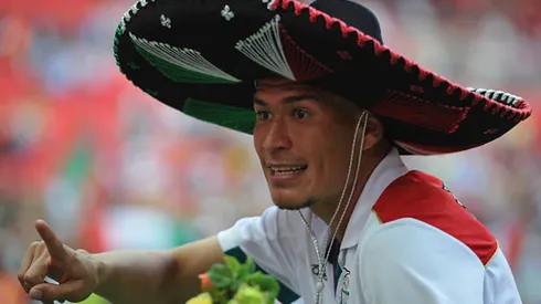 Jorge el Chatón Enríquez en la premiación de Londres 2012.