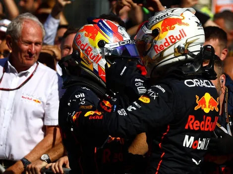 Marko halagó a Checo y Max por estar aplastando a Ferrari y Mercedes