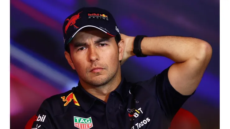 Checo Pérez señaló que no entrena por la contractura que tiene en el cuello