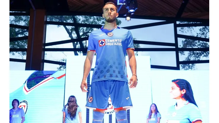 El nuevo uniforme de Cruz Azul