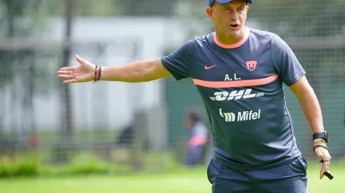 Lillini encabeza los entrenamientos de Pumas.