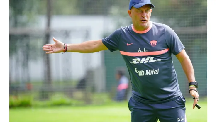 Lillini encabeza los entrenamientos de Pumas.