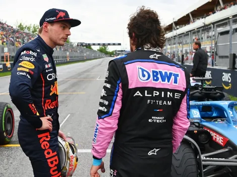 ¿Lo respeta más que a Checo Pérez? Max Verstappen llenó de elogios a Fernando Alonso