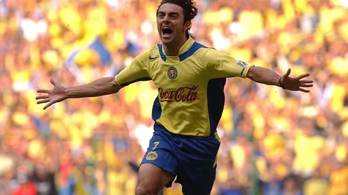 Claudio Piojo López, figura del América en el título del torneo Clausura 2005