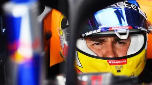 Sergio Pérez en las prácticas del viernes del Gran Premio de Canadá.