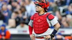 Yadier Molina ha jugado 40 partidos en la temporada 2022.