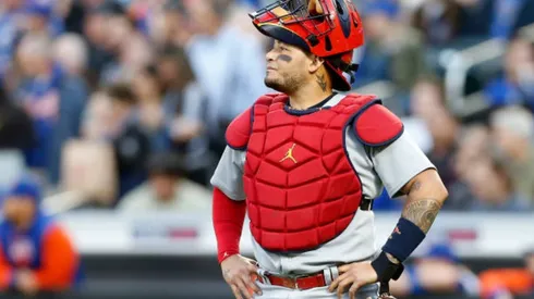 Yadier Molina ha jugado 40 partidos en la temporada 2022.