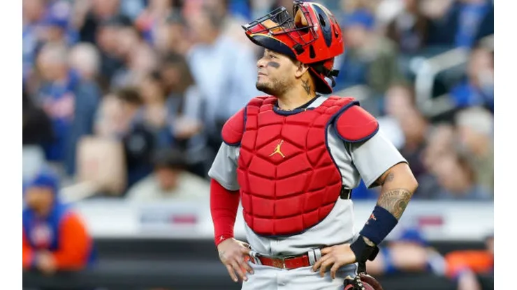 Yadier Molina ha jugado 40 partidos en la temporada 2022.