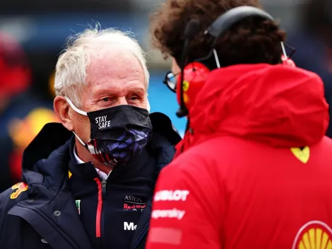 Helmut Marko humilló a Ferrari y contrastó a su coche con el Red Bull