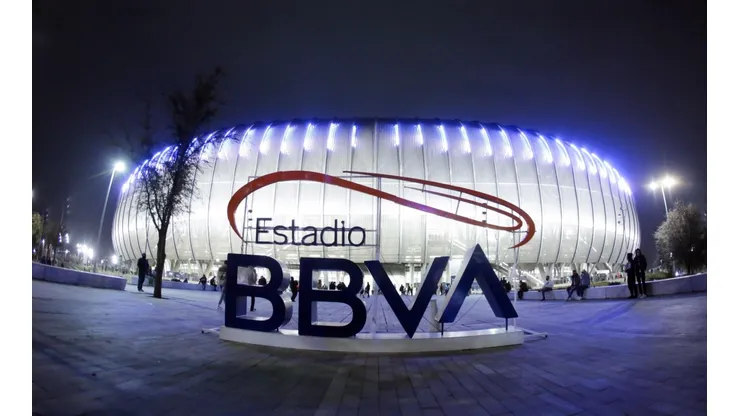Así luce el estadio BBVA a casi siete años de su inauguración.