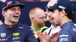 Max Verstappen y Checo Pérez dominan el campeonato mundial.
