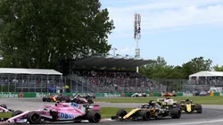 Toma del último Gran Premio de Canadá, en 2019, cuando Sergio Pérez estaba a bordo del Racing Point.