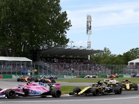 Últimos cinco ganadores del Gran Premio de Canadá en la Fórmula 1