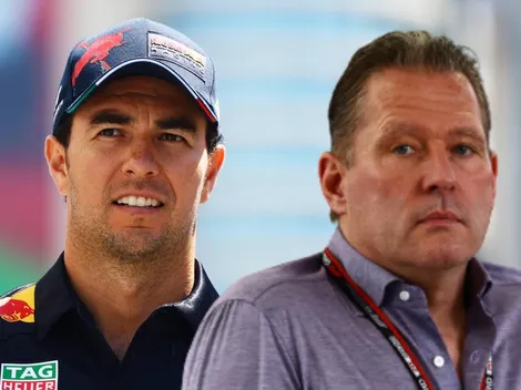 Padre de Verstappen volvió a tirarle a Checo Pérez y Red Bull
