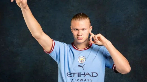 Haaland ya fue anunciado como nuevo jugador del Manchester City.