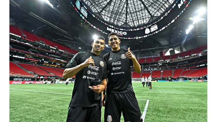 Orbelín Pineda Luis Romo Selección mexicana 2021